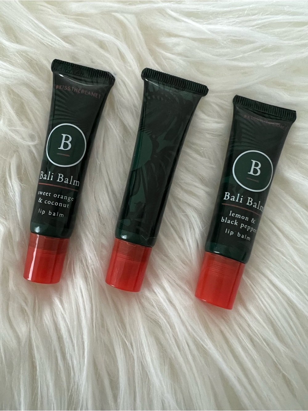 5/$35 NWOB 3 Bali balm lip balm is 2 different scents